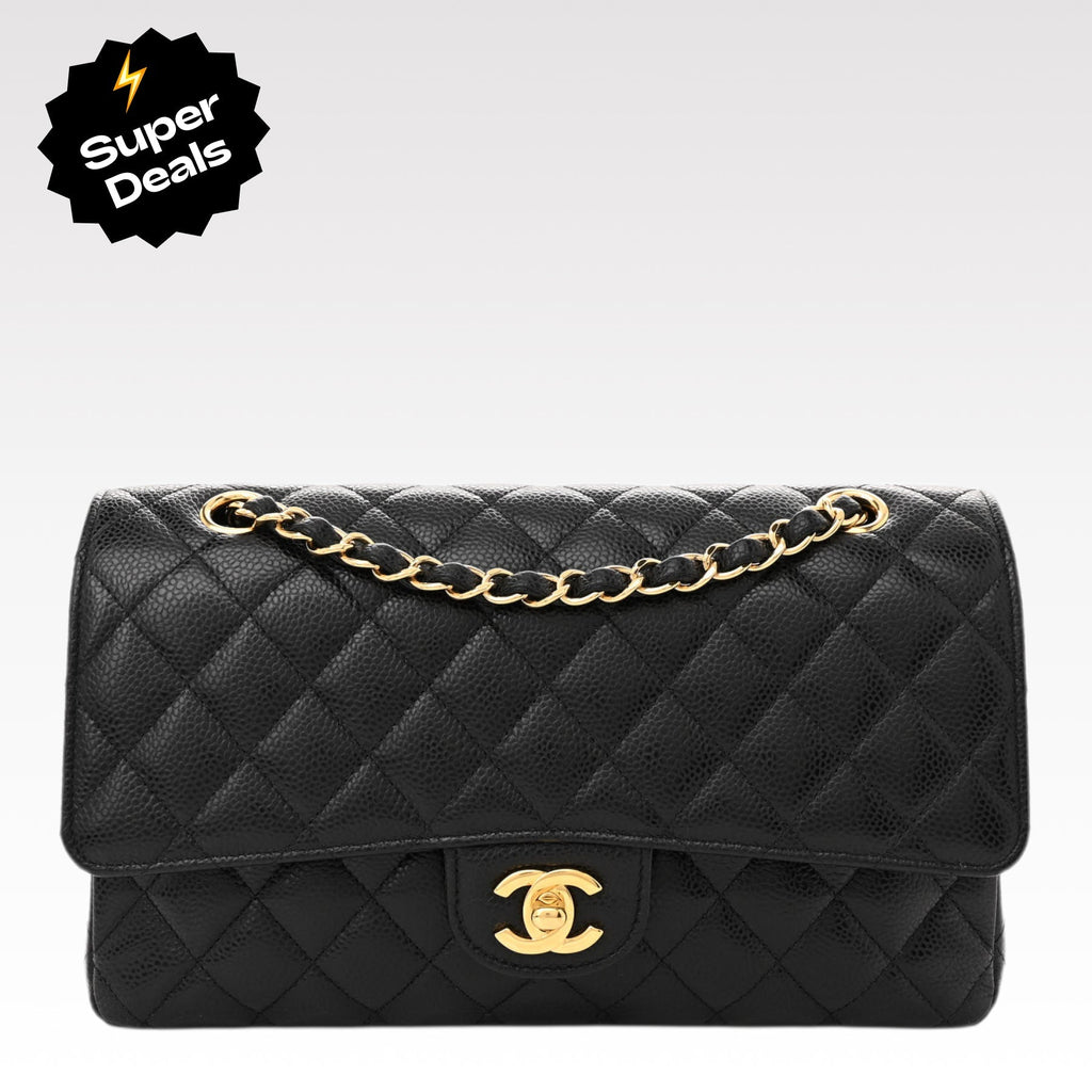 Chanel Classic Flap Bag Medium Gold Hardware